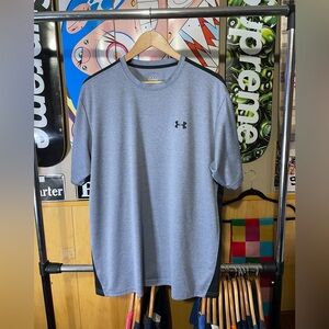 Under Armour Men's Heather Gray Short Sleeve Tee size XL